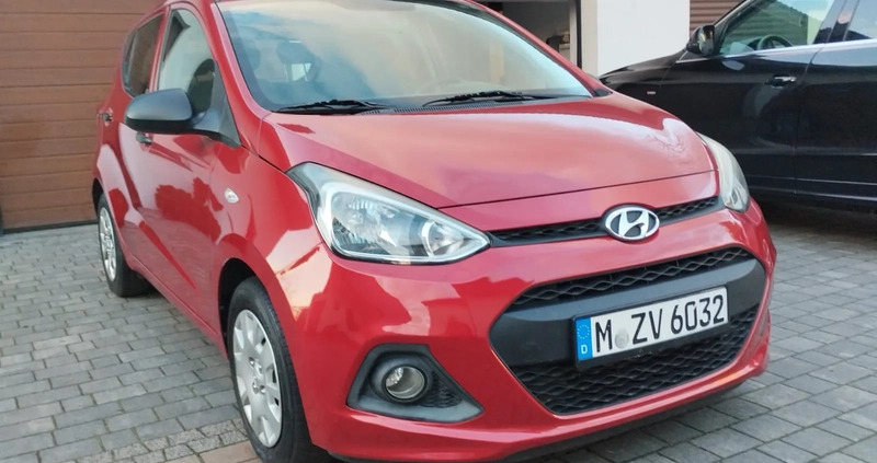 Hyundai i10 cena 19900 przebieg: 156000, rok produkcji 2013 z Lubliniec małe 92